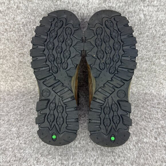 ✅Timberland Mt. Maddsen Mid Mens 11 Waterproof Hiking Boots Brown Leather Shoes - Picture 3 of 12